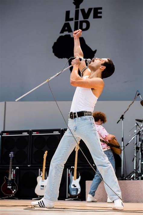 Freddie Mercury wearing Adidas